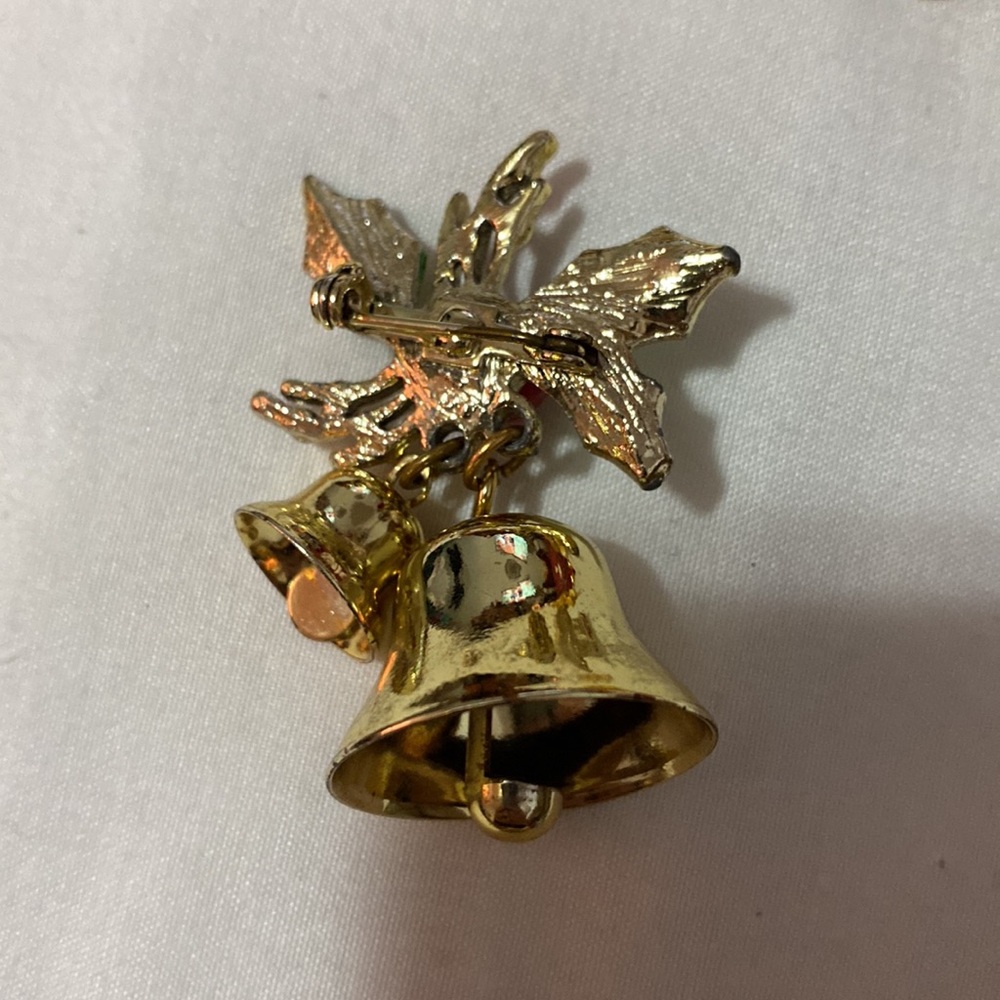 Christmas bell brooches bundle of 3 - Picture 6 of 8